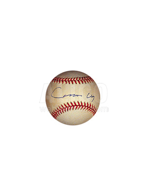 Cassius Clay Autographed Major League Baseball