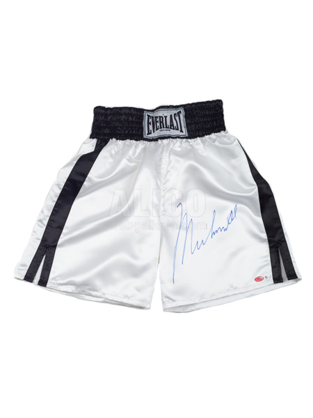 Muhammad Ali Everlast Boxing Trunks with Large Autograph by Muhammad Ali