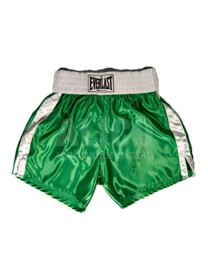Joe Frazier Autographed Boxing Trunks