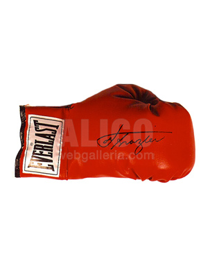 Joe Frazier Autographed Gloves