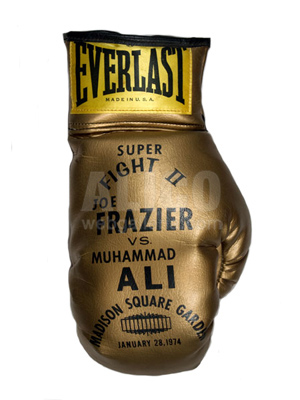 Muhammad Ali / Joe Frazier II Everlast Gold Gloves