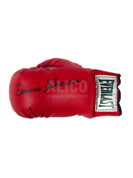 Earnie Shavers Autographed Boxing Glove