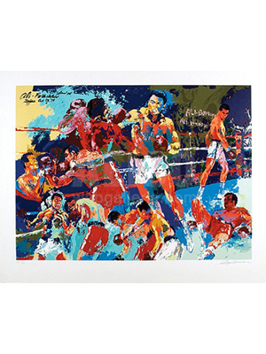 "Homage to Ali" Serigraph by leRoy Neiman