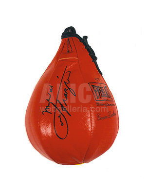 Muhammad Ali / Joe Frazier Autographed Speedbag