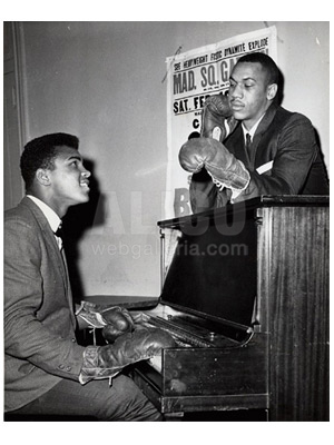 Cassius Clay / Sonny Banks Wire Photo