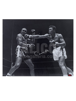 Cassius Clay / Doug Jones Autographed 16 x 20" Photo