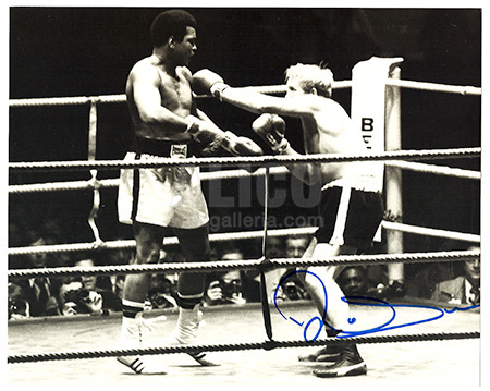 Muhammad Ali / Richard Dunn Autographed 8 x 10