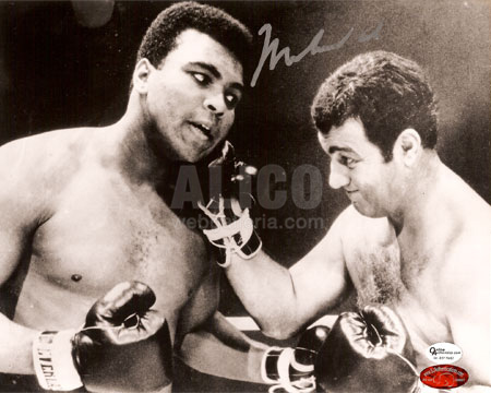 Muhammad Ali / Rocky Marciano Autograph 8 x 10