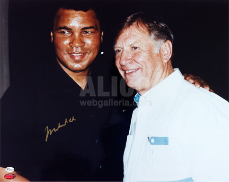 Muhammad Ali / Mickey Mantle Autographed 16 x 20
