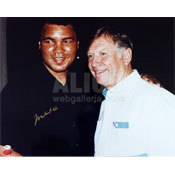 Muhammad Ali / Mickey Mantle Autographed 16 x 20" Photograph