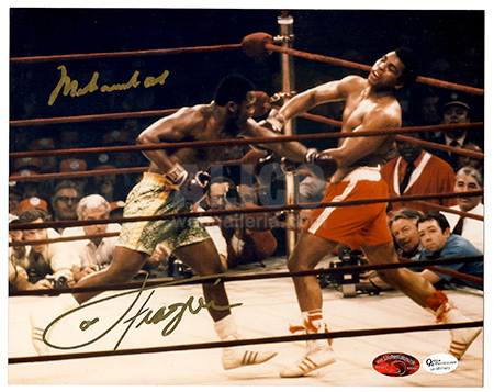 MUHAMMAD ALI JOE FRAZIER 1971 1ST FIGHT MADISON SQUARE GARDEN BOXING 8X10 PHOTO 