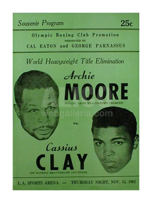 Cassius Clay / Archie Moore Program