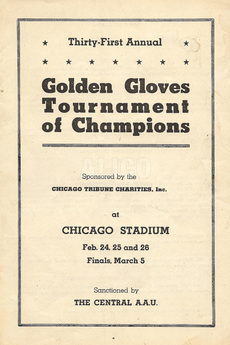 1959 Cassius Clay National Golden Gloves Program