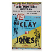 Cassius Clay / Doug Jones Poster