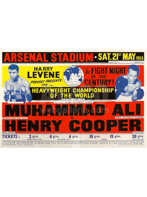 Muhammad Ali / Henry Cooper II Poster