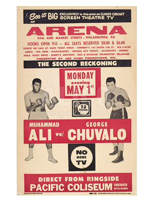Muhammad Ali / George Chuvalo II Poster