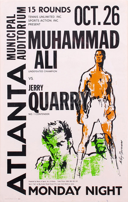 Muhammad Ali / Jerry Quarry I Poster