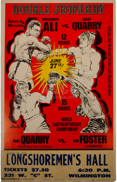 Muhammad Ali / Jerry Quarry II Poster