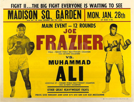 Muhammad  Ali / Joe Frazier II Poster