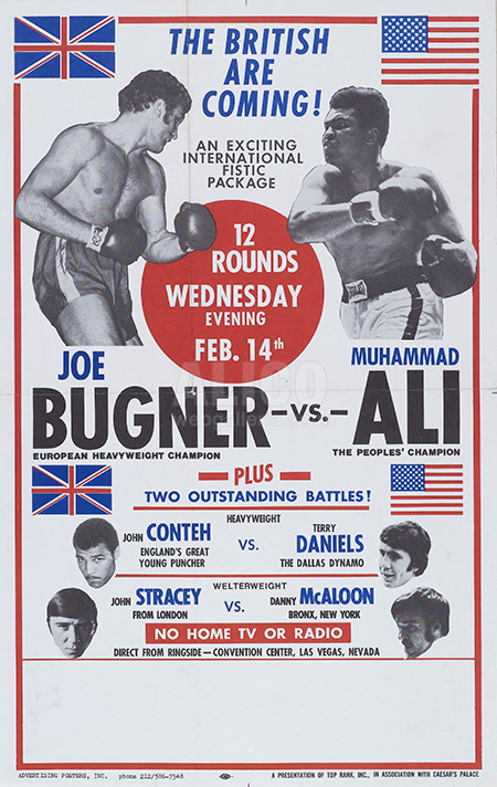 Muhammad Ali / Joe Bugner Poster