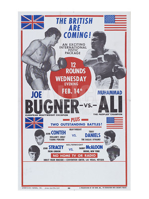 Muhammad Ali / Joe Bugner Poster