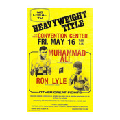 Muhammad Ali / Ron Lyle Poster