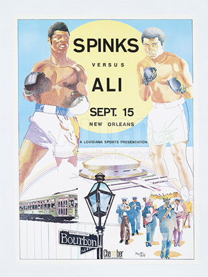 Muhammad Ali / Leon Spinks II Poster