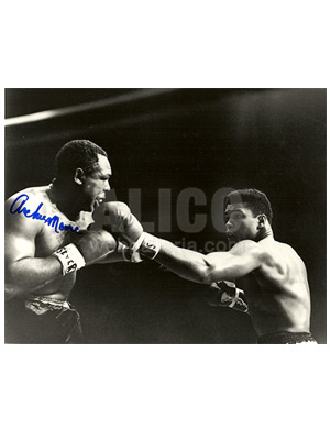 Cassius Clay / Archie Moore Knockout Photo