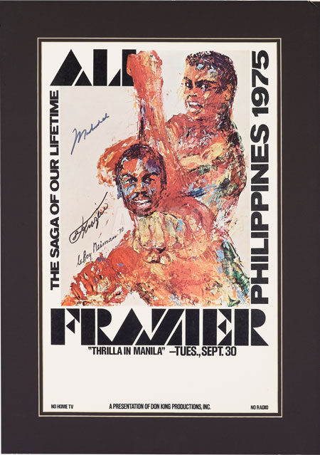 Muhammad Ali / Joe Frazier III Poster