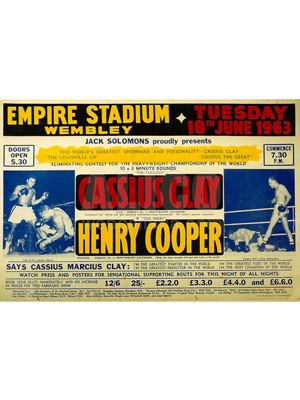 Cassius Clay / Henry Cooper I Poster