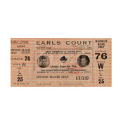 Muhammad Ali / Brian London On-site Ticket