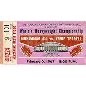 Muhammad Ali / Ernie Terrell Ticket